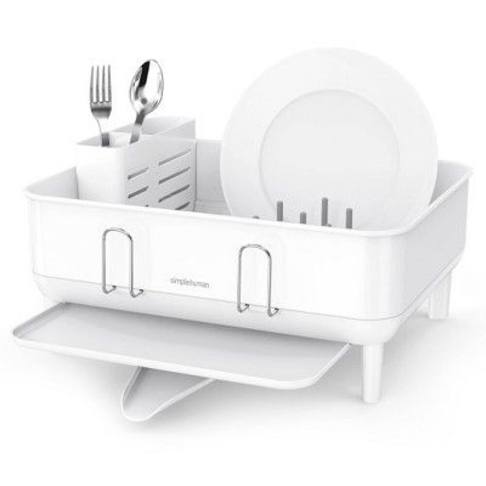 simplehuman -  Dish Rack Compact Size White Kitchen D White